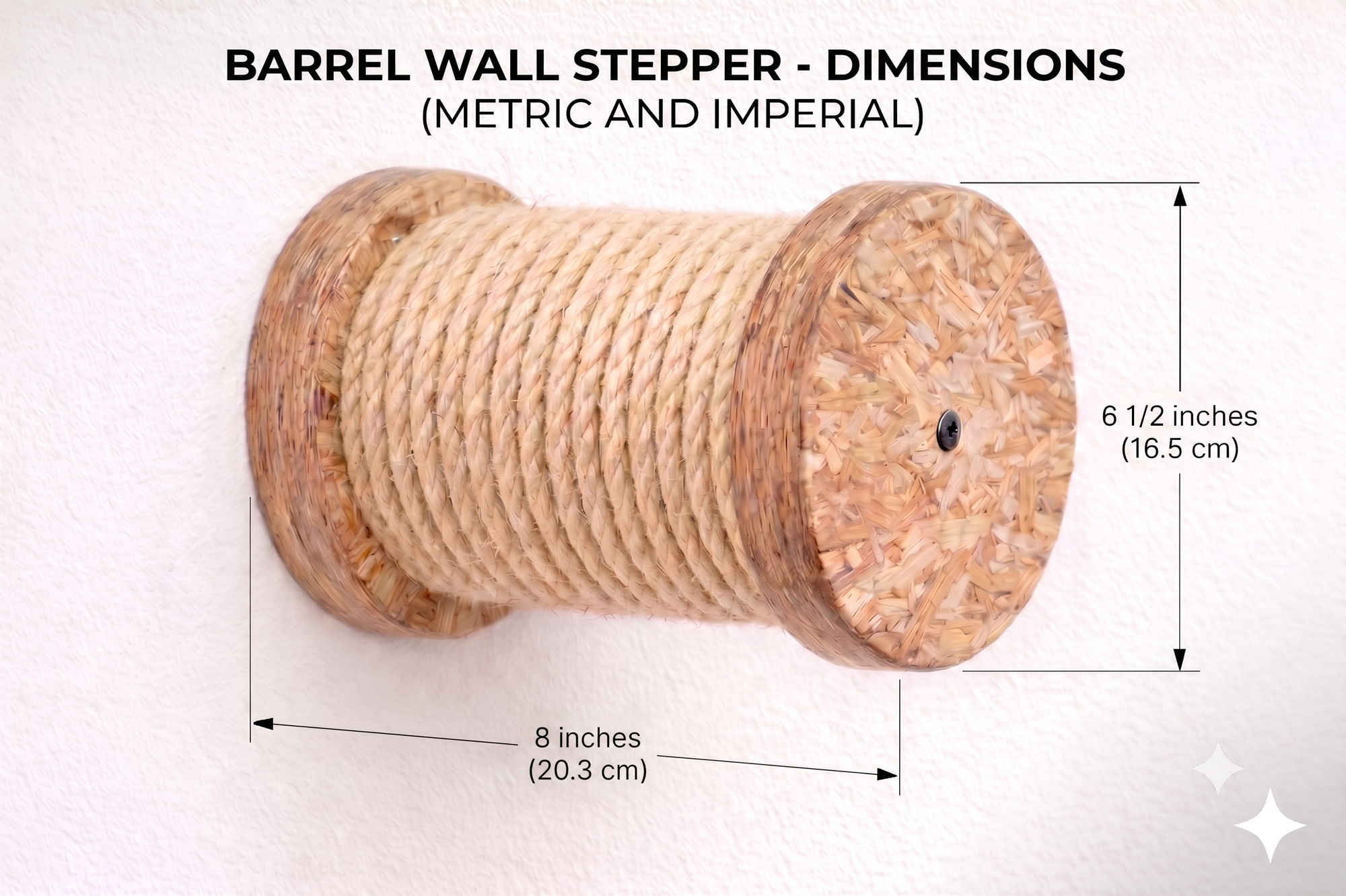 Wall Mounted Barrel Stepper