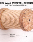 Wall Mounted Barrel Stepper
